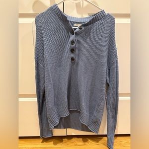 American Eagle Knit Sweater With Buttons - Size M